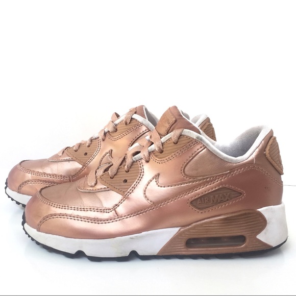 rose gold nike shoes air max